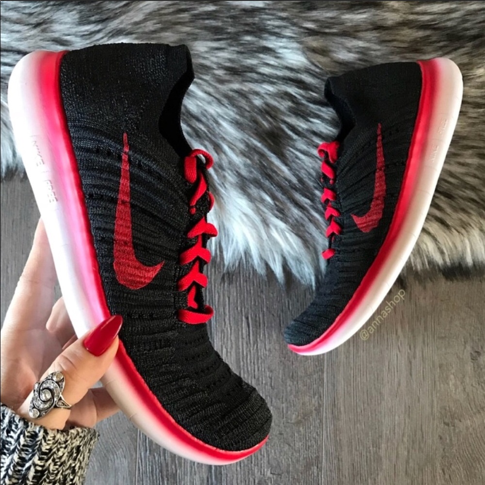 NWT ❤️Nike ID custom free rn flyknit - Picture 4 of 8